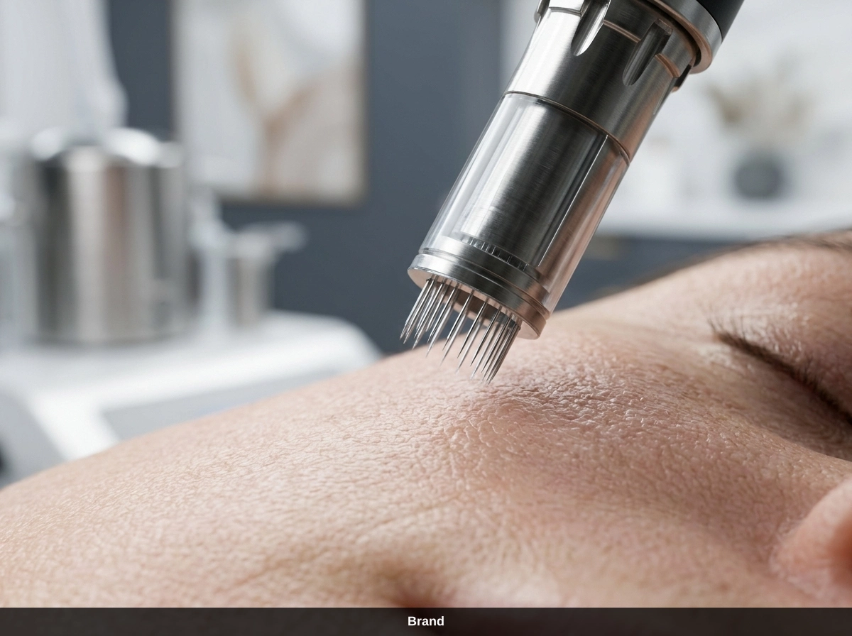 Professionelles Microneedling mit Dermapen in Wien zur effektiven Hautstraffung und Verbesserung des Hautbildes.