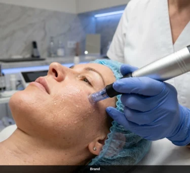 Medizinisches Microneedling in Wien zur effektiven Hautverjüngung und Porenverfeinerung im Gesicht.