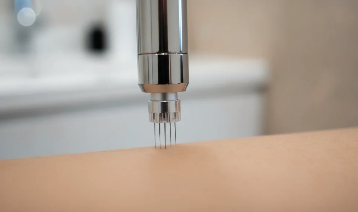 Ein Dermapen für medizinisches Microneedling in Wien zur effektiven Hauterneuerung.