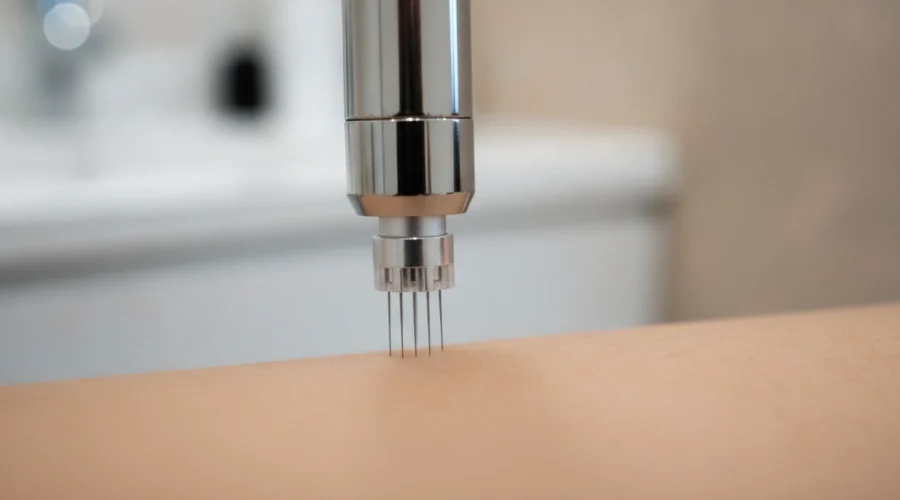 Ein Dermapen für medizinisches Microneedling in Wien zur effektiven Hauterneuerung.