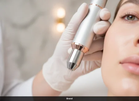 Dermapen Behandlung in Wien zur Hautverjüngung und Porenverfeinerung im Gesicht.