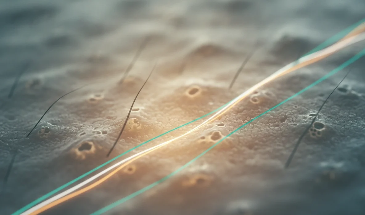 Hautregeneration und Kollagenaufbau: Microneedling Wirkung mikroskopisch erklärt.