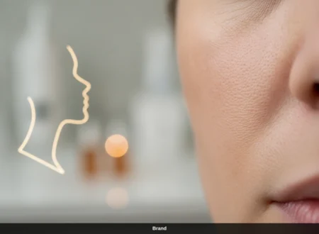 Nahaufnahme Hautstruktur zum Poren verfeinern Wien und Hautbild verbessern durch Microneedling.