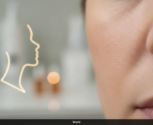 Nahaufnahme Hautstruktur zum Poren verfeinern Wien und Hautbild verbessern durch Microneedling.