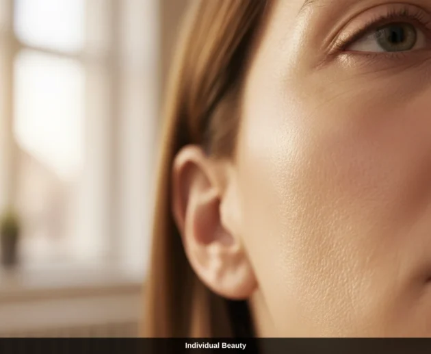 Nahaufnahme einer klaren Frauenhaut nach einer erfolgreichen Behandlung durch Microneedling in Wien.