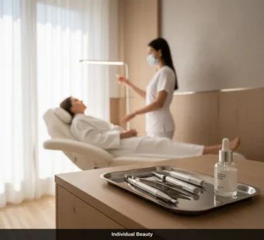 Moderne Kosmetikstudio Wien Einrichtung für eine professionelle Microneedling Behandlung